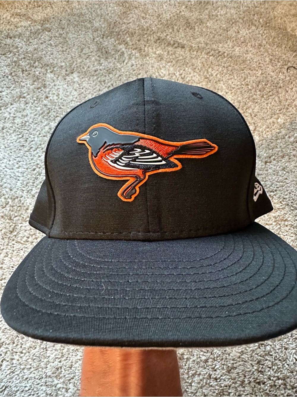 New Era Fitted Black MLB Baltimore Oriole